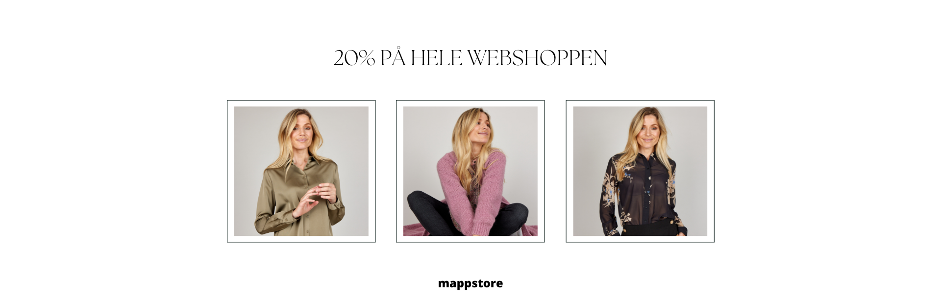 Synlig Inhibere legering Mappstore - Shop modetøj til kvinder online her